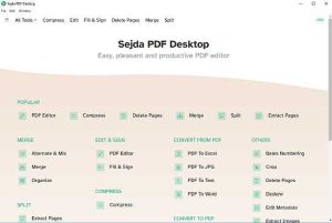 Sejda PDF pro